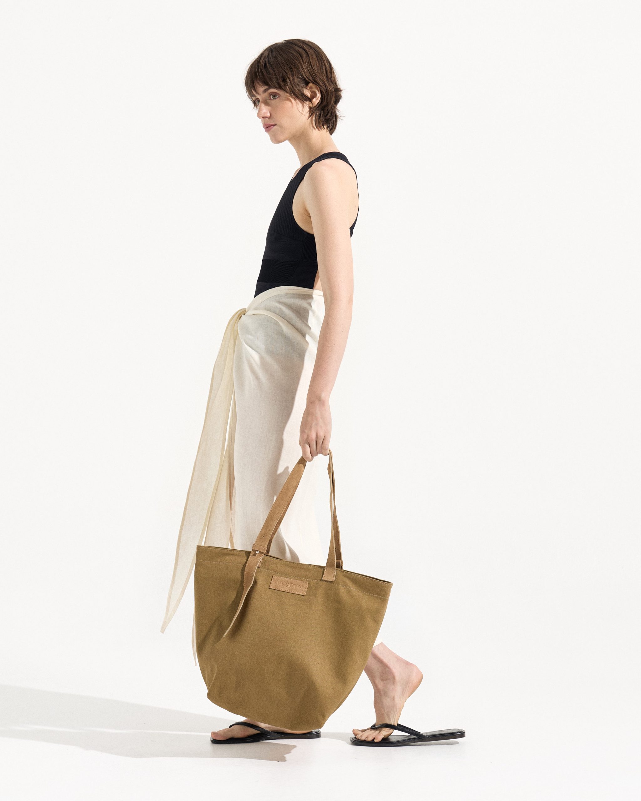 Tote bag Granate tostado