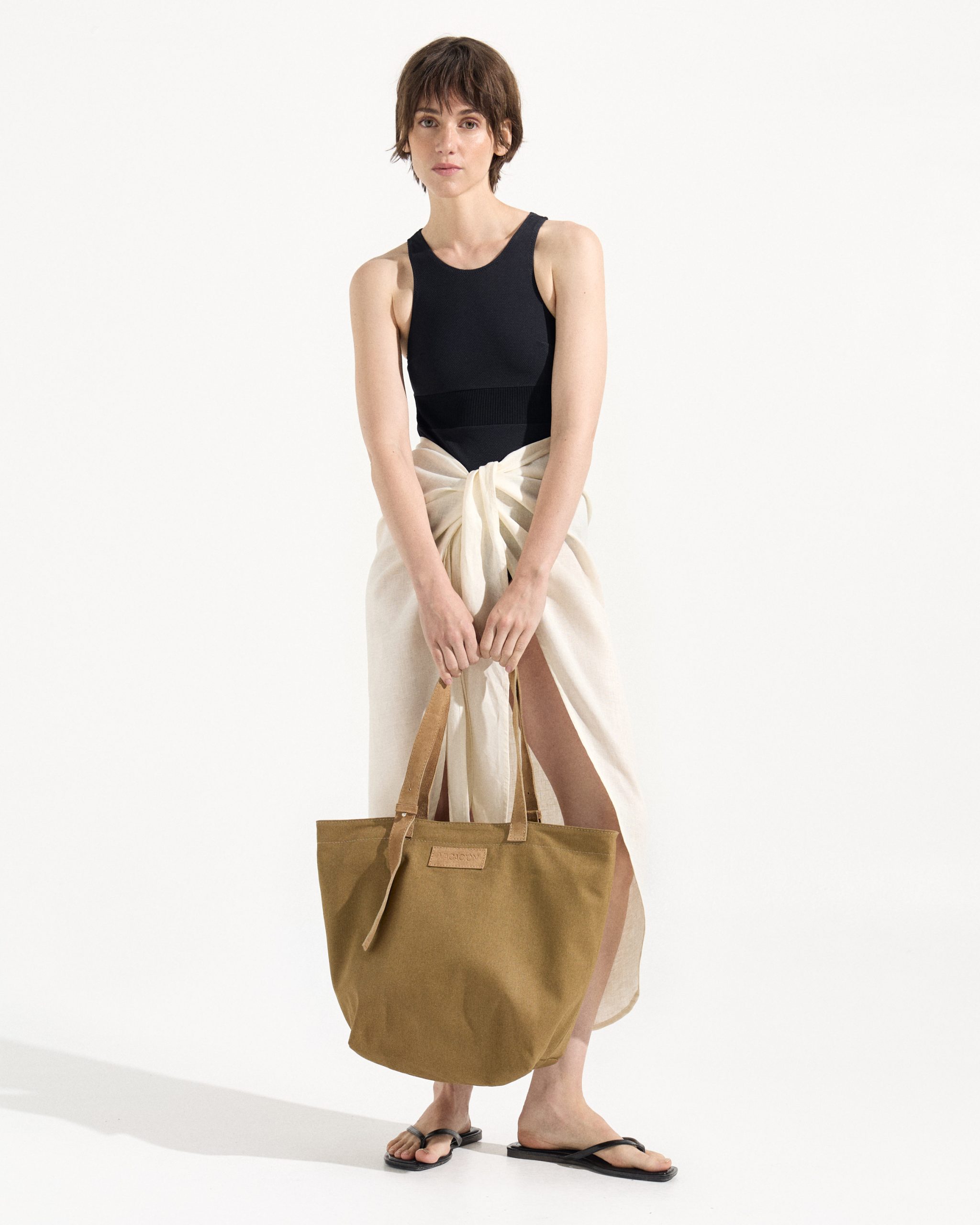 Tote bag Granate tostado